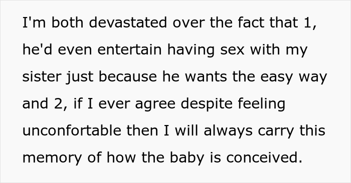The woman was devastated by her husband's insensitivity.