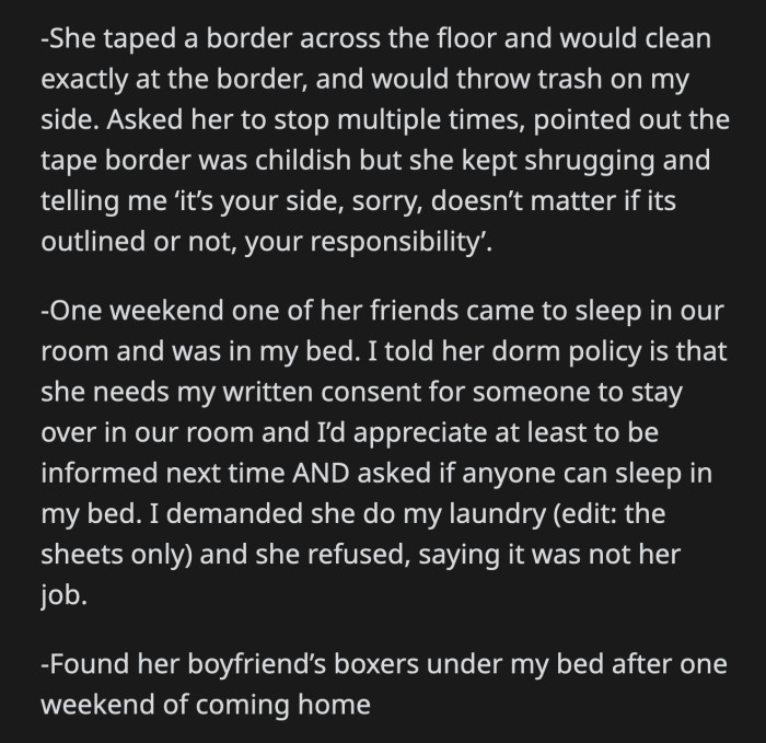 This led to OP being subjected to a mind-boggling conversation with her roommate's mom, who insisted she be more social with her daughter.
