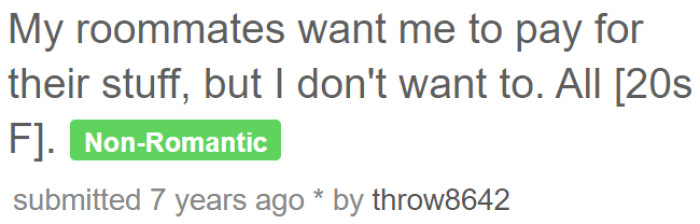 The OP wants to opt out of contributions because she wants to buy for herself.