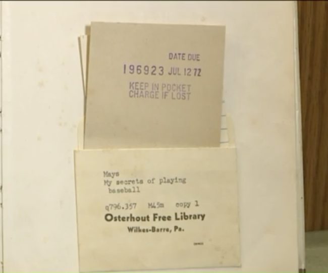 Hannon thinks the book was packed before the 1972 Agnes Flood and stayed there for almost 50 years.