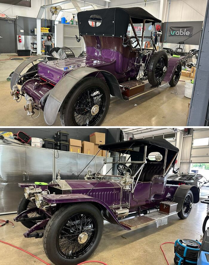 "1911 Rolls Royce Silver Ghost Just Rolled In"
