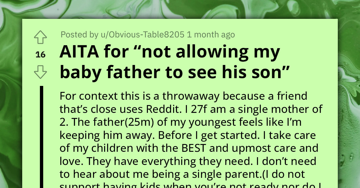 Single Mom Suspects Baby's Father Seeks Any Excuse To Dodge Meetings, He Acusses Her Of Hiding The Baby