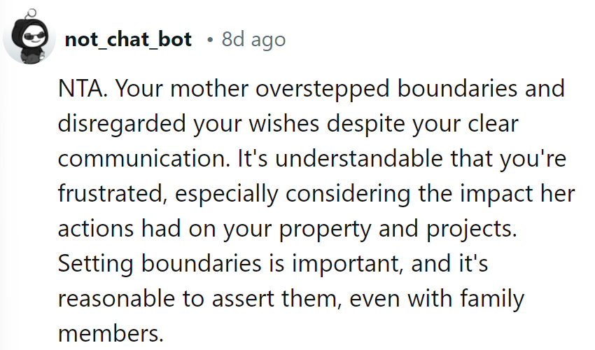 Mom needs a map to Boundariesville. Clear communication should come with a compass!