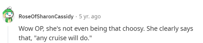 Right, did you all even read that?