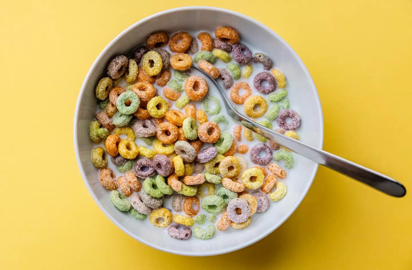 Any food that has an unnatural color