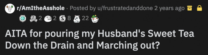 She felt pissed that her husband seemed to want her ready waiting for his every command