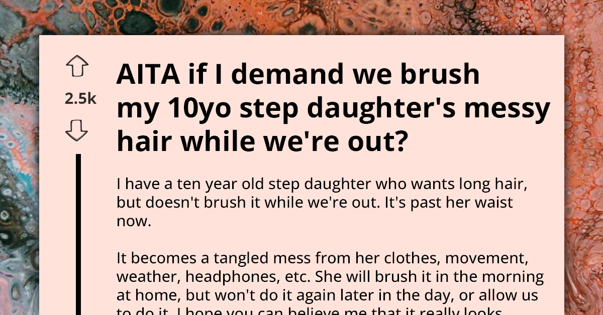 Stepmom Gets Tagged Nag For Always Trying To Comb Her Stepdaughter's Messy Long Hair, Seeks Advice Online