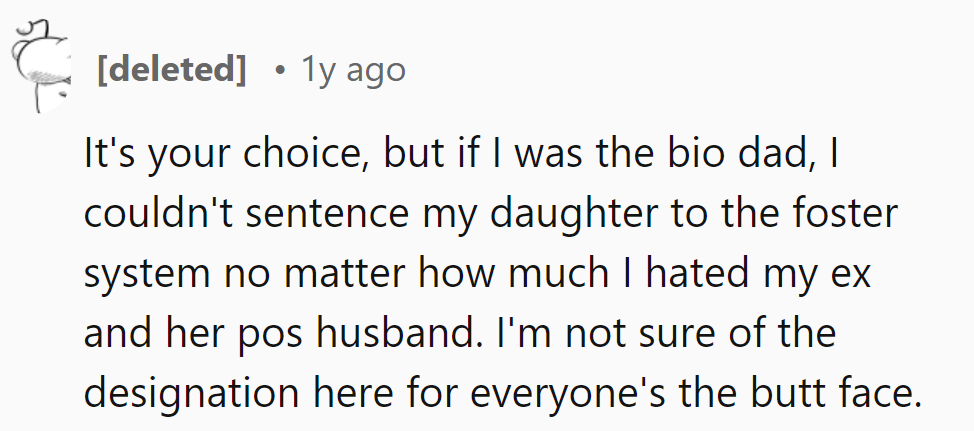 Tough call, but fostering grudges isn't the best solution.