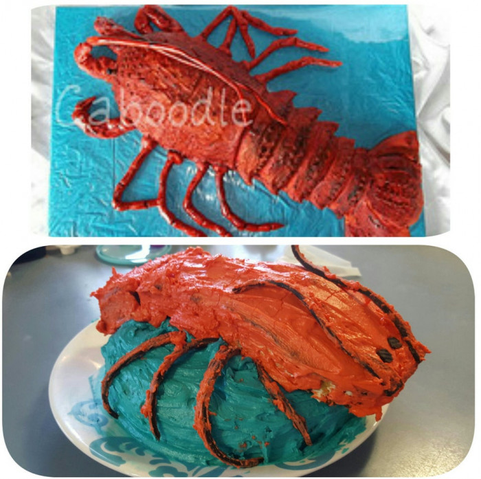 21. Hubby's cake... totally nailed it!