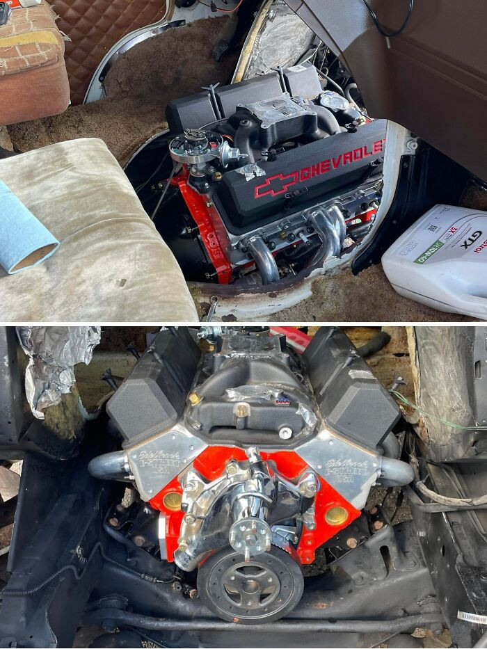 "Customer Request - Replace Engine In 1985 G30 Motorhome"