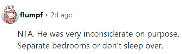 When “good morning” feels like a power move, maybe it’s time for separate bedrooms.
