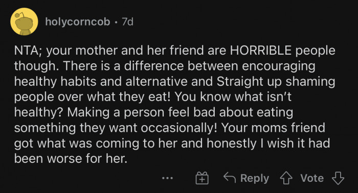 There's a huge difference between encouraging healthy habits and shaming.