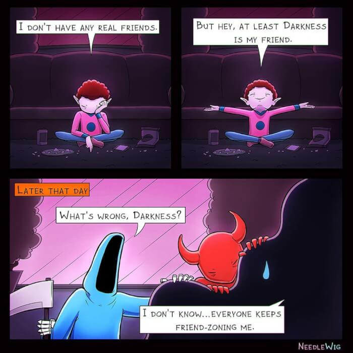 16. Darkness Is My Friend