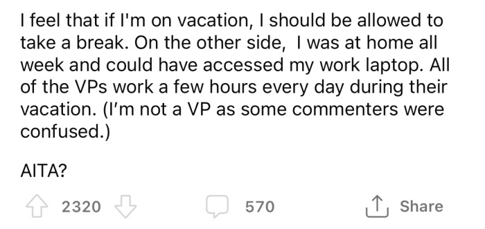 Now the Redditor is wondering if she is the a**hole here.