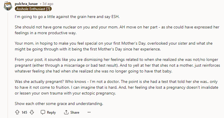 I’m Going to Go a Little Against the Grain Here and Say ESH