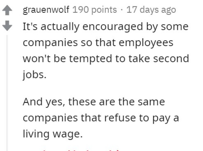 The Reddit post has over 23k upvotes with more than 200 comments. Below are some of their replies.