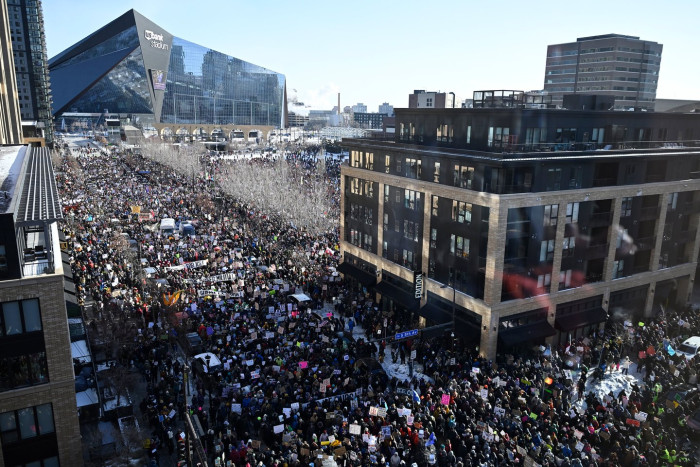 Protesters gather for justice after Alex Pretti’s death, nationwide outcry signs