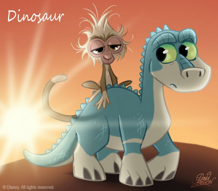 23. The Chibi Style Version of Dinosaur
