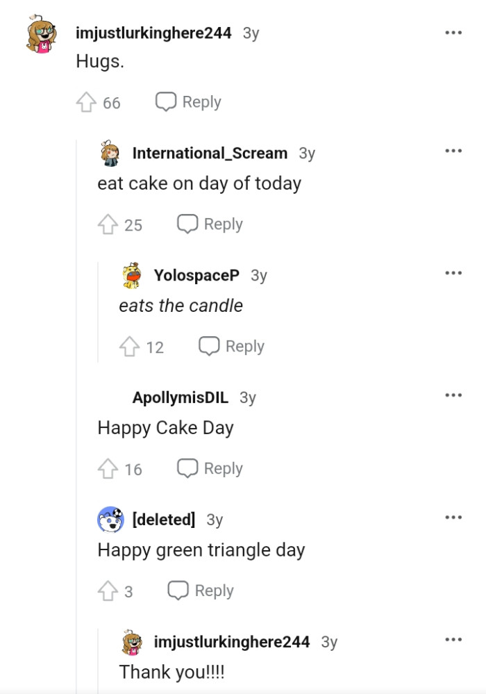 Sending hugs to the OP