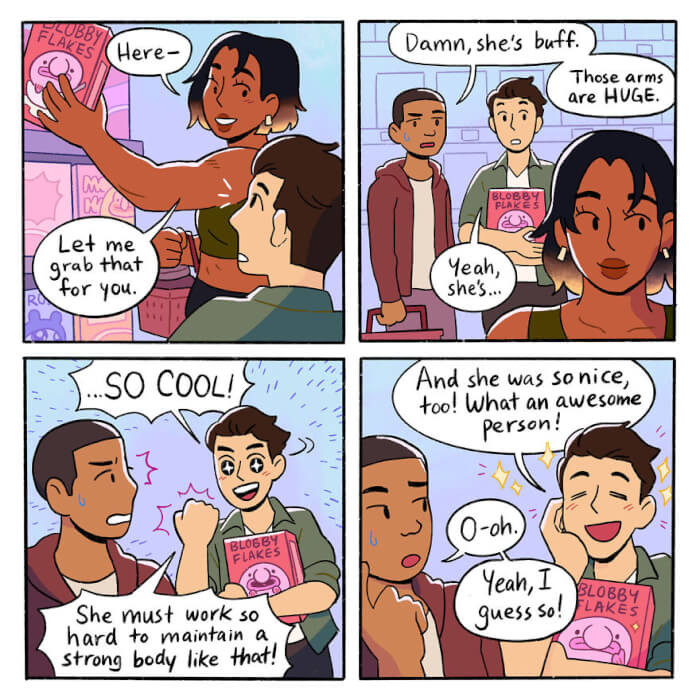 21. Damn, she’s buff