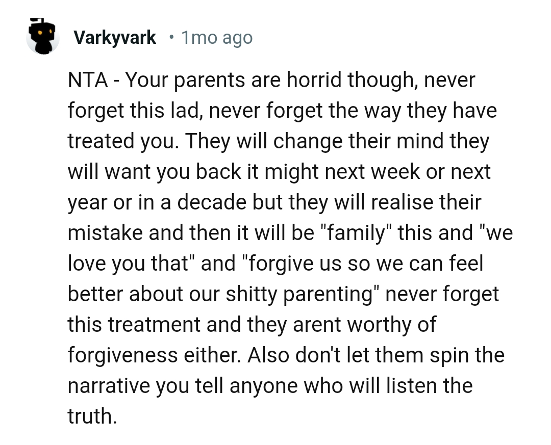 Never forget this treatment