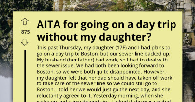 Mom Goes To Boston Alone After Daughter Backs Out - And The Family Takes Sides