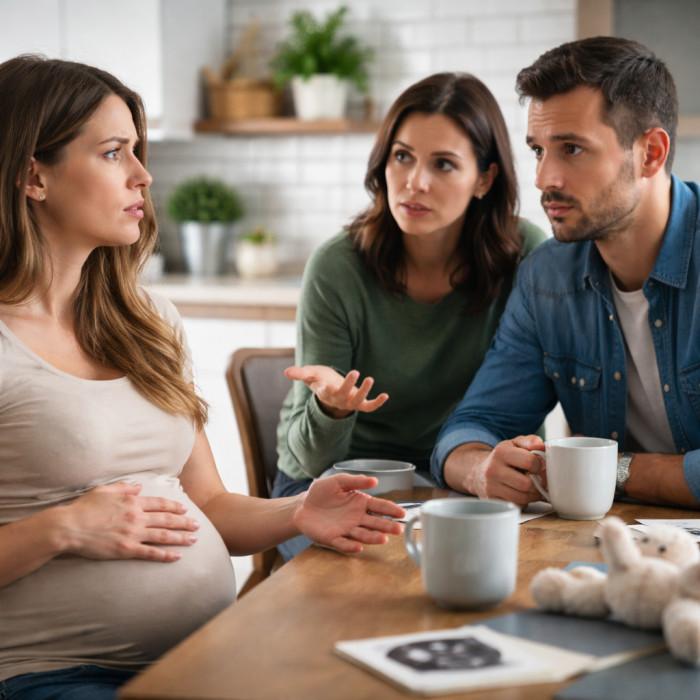 When it became clear she was serious, the OP responded bluntly.