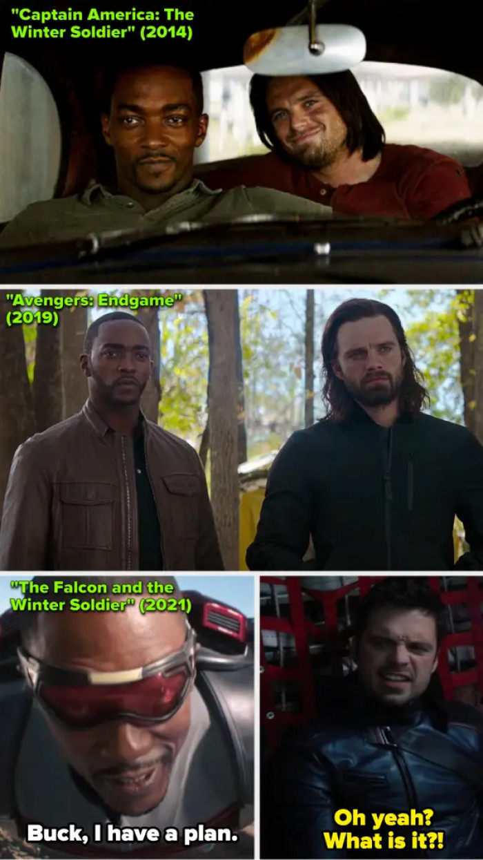 9. Sebastian Stan & Anthony Mackie