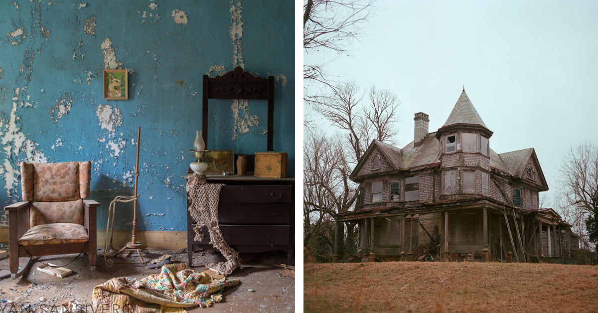 Inside The Haunting Beauty Of Abandoned American Houses