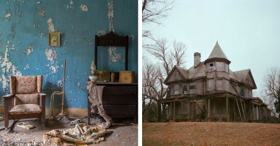 Inside The Haunting Beauty Of Abandoned American Houses