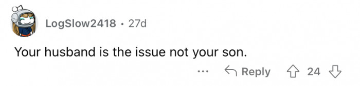 Hubby is the problem!