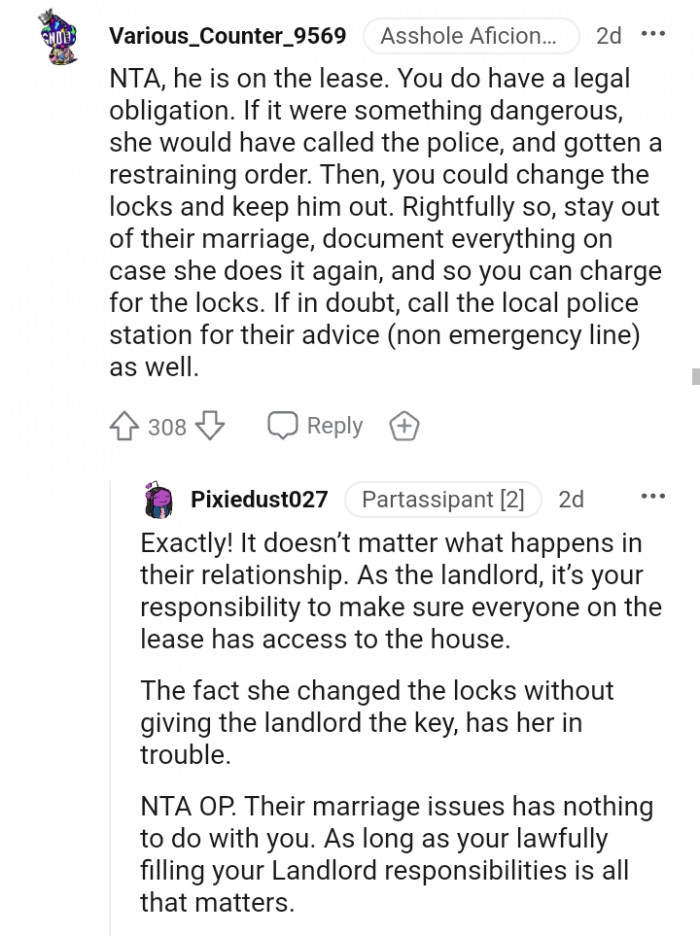 Call the local police station for their advice