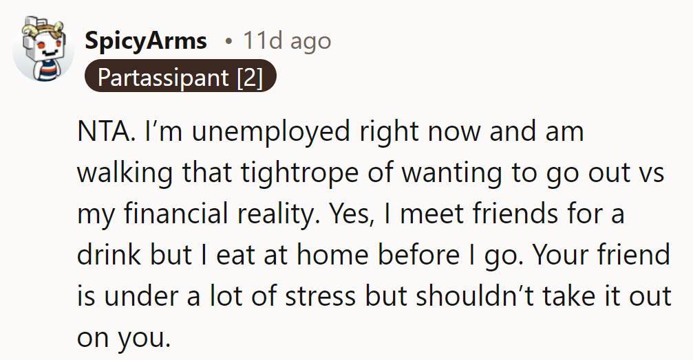 Stress doesn't come with a side of rudeness.