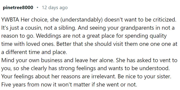Weddings are not a great place for spending quality time with loved ones.