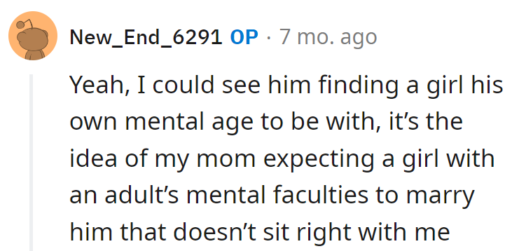 His mental-age match is like finding the right puzzle piece.