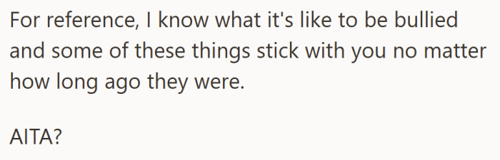 She knew firsthand how long that kind of pain lasts, and she wasn’t willing to pretend it didn’t matter.