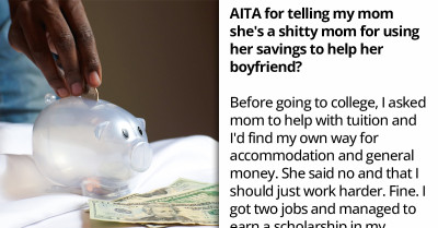 Redditor Asks If She's An A**hole For Calling Out Her Mom For Refusing To Lend Her Money While Shelling Out Six-Figures For Her Boyfriend's Bail