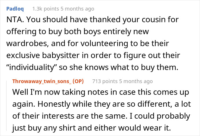 You Should Have Thanked Your Cousin