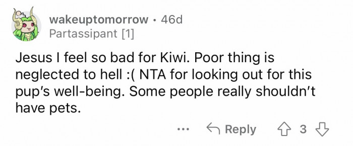 5. Someone should report Nicole to save the pets as soon as possible.