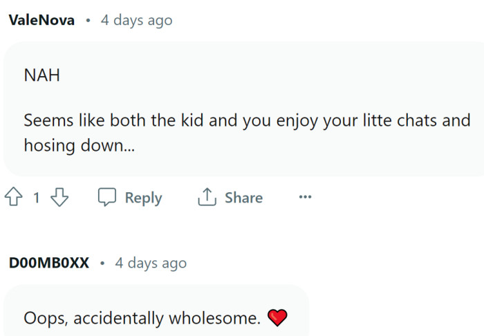 Accidentally wholesome