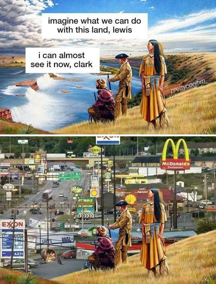 23. The land is now a city