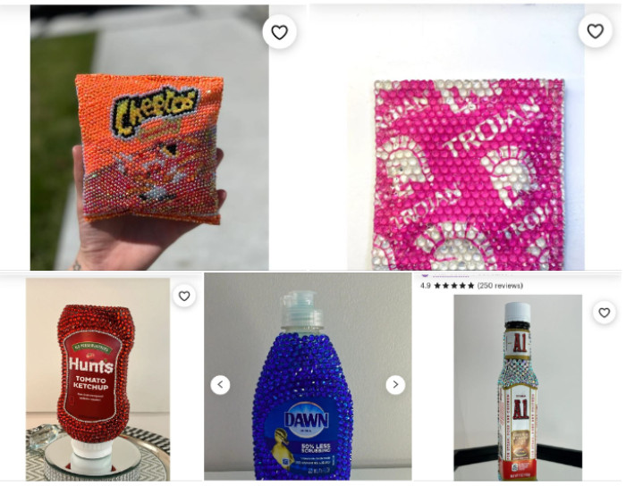 14. Guess nothing is off-limits when it comes to bedazzling...