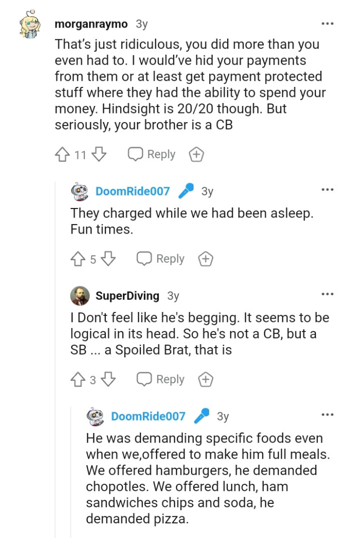 The OP did more than he had to