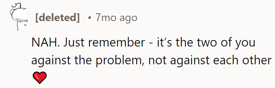 NAH. It's all about Team Them vs. the Problem, not Them vs. Each Other.