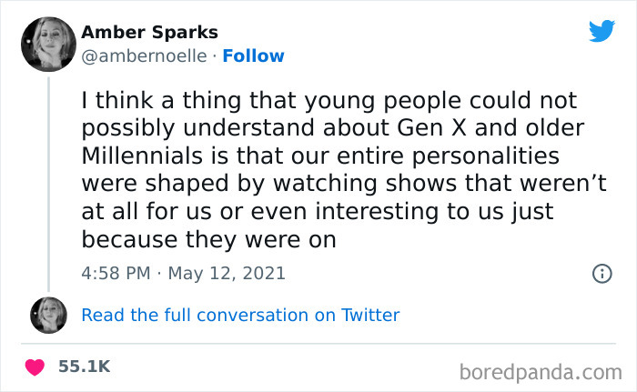 40. Watching what was on