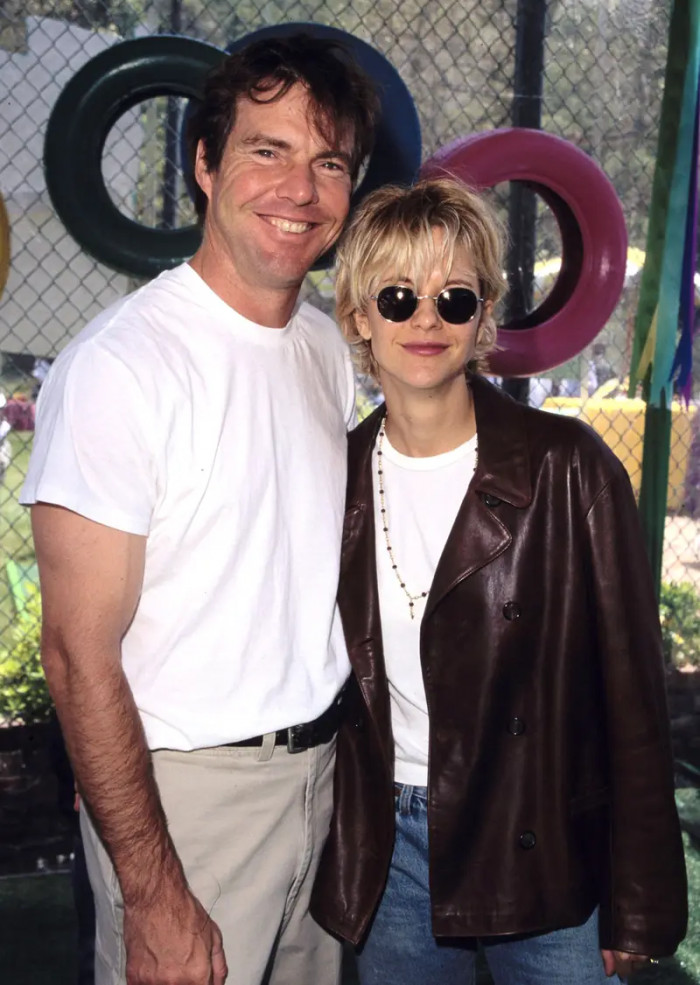 16. Dennis Quaid and Meg Ryan were married for a decade