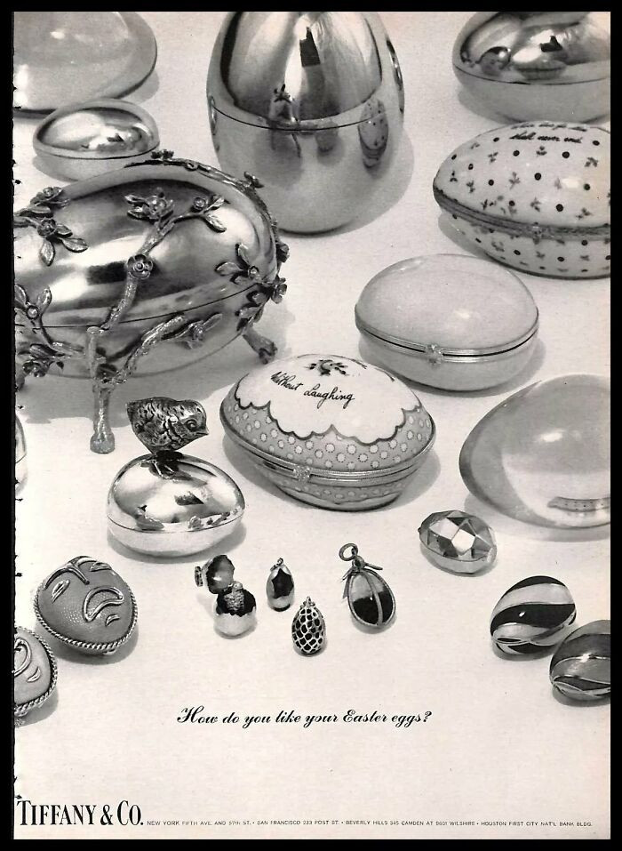 1966, Tiffany & Co Easter Eggs