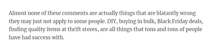 28. Not all wrong, just work for different people