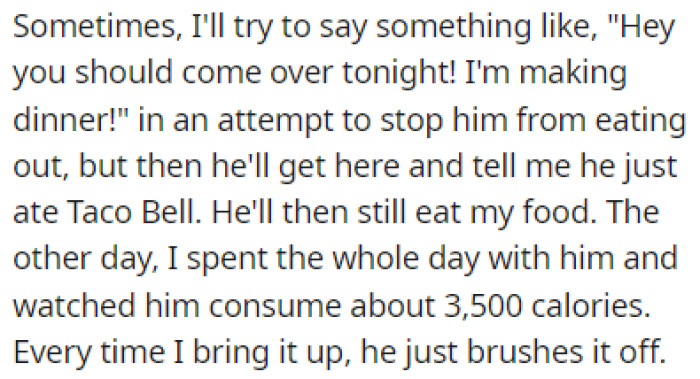 Every time OP brings this up, Jim brushes it off