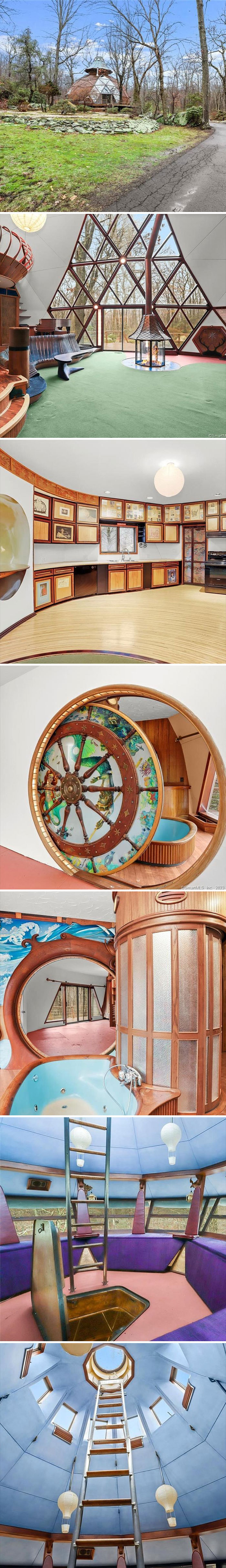 23. Geodesic Dome for Sale: $950K in Redding, CT.